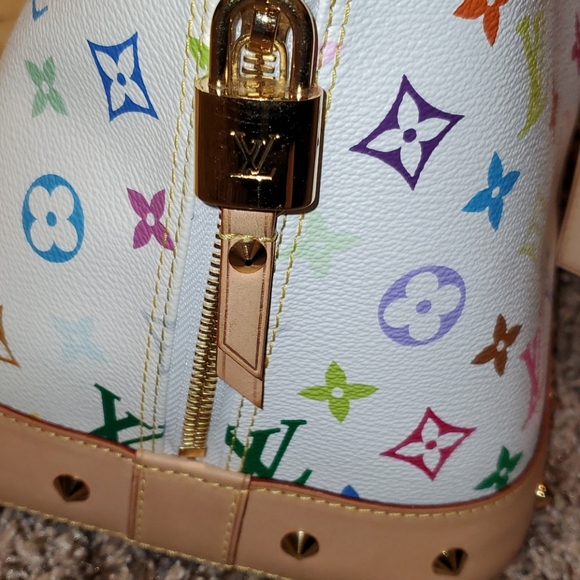 Louis vuitton multicolor white monogram alma - Picture 15 of 15